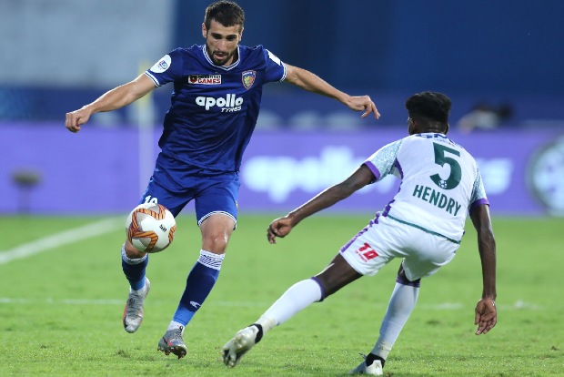 Odisha, Chennaiyin trade misses, play out goalless draw