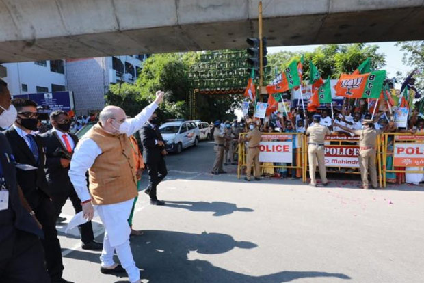 ‘No politics here’: Plea on breach during Shah visit dismissed