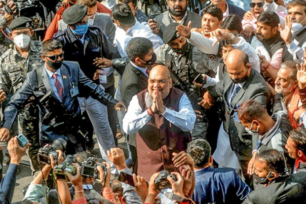 Shah briefs WB party leaders about roadmap to win 200 seats