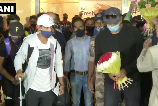 Victorious Team India Arrives Home After Series Win Against Australia