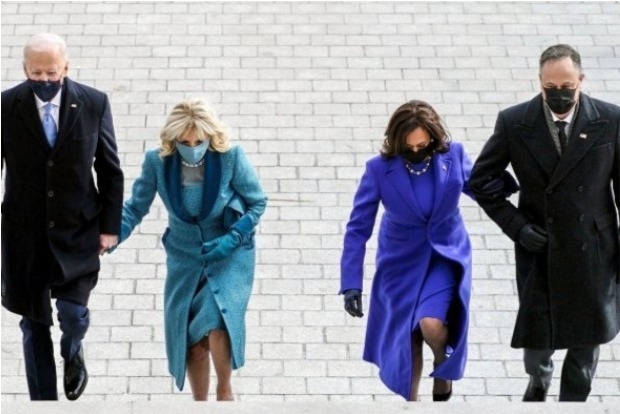 Pearls, Purple And American Designers Mark A New US Administration Pearls, Purple And American Designers Mark A New US Administration