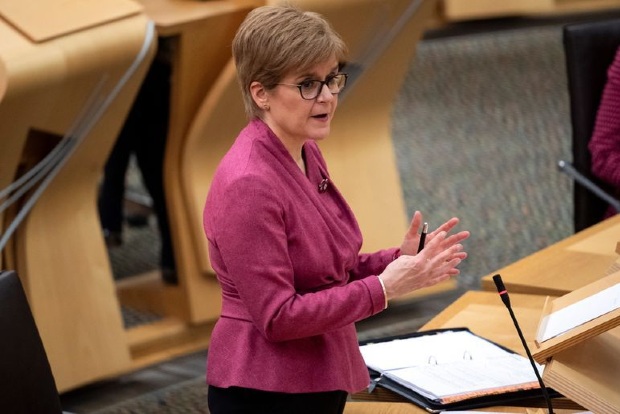 Scottish leader says PM Johnson fears democracy over independence issue