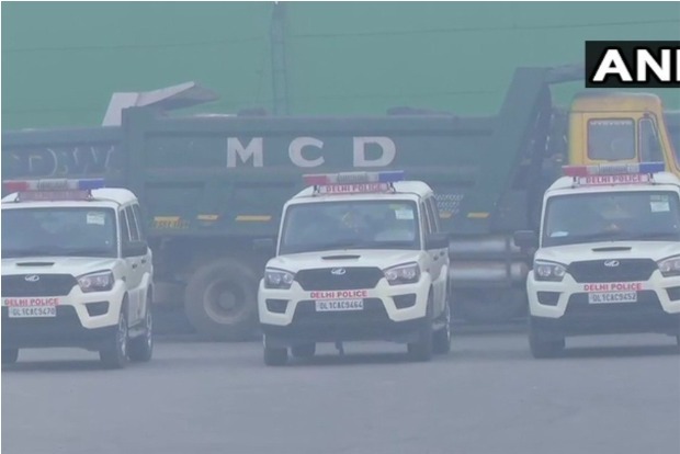 Tight Security For Republic Day Celebrations, Tractor Parade