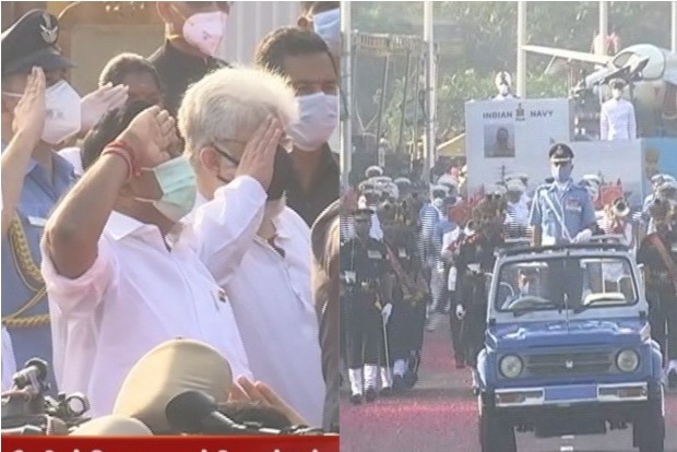 R-day Celebration In TN: Governor Banwarilal Hoists The Tricolour Flag