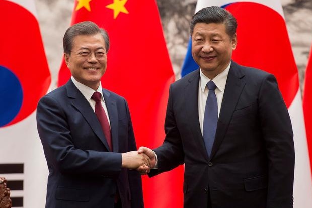 Xi Jinping expresses support to Moon for denuclearisation