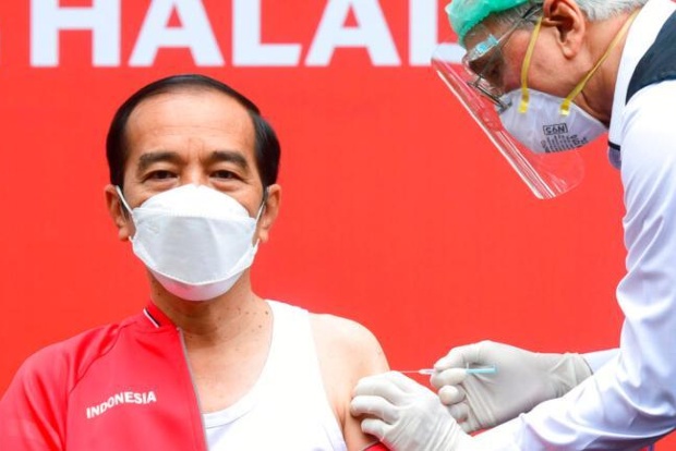Indonesian Prez receives 2nd dose of Covid vaccine