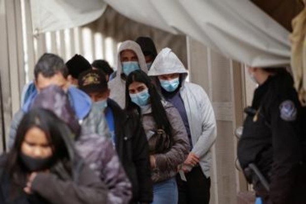 As asylum camp swells at U.S.-Mexico border, Biden aide calls for patience