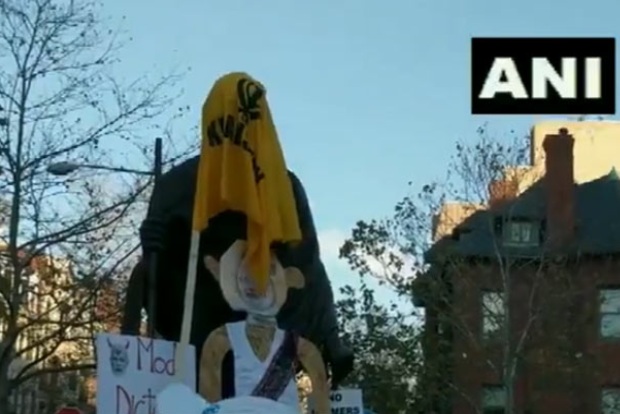 Mahatma Gandhi statue vandalised in US