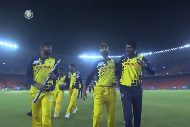 Tamil Nadu crowned Syed Mushtaq champions, beat Baroda by 7 wickets