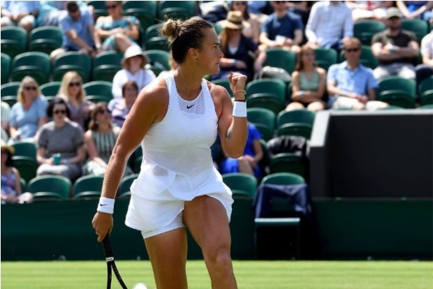 Sabalenka crushes Serrano to storm into last 16