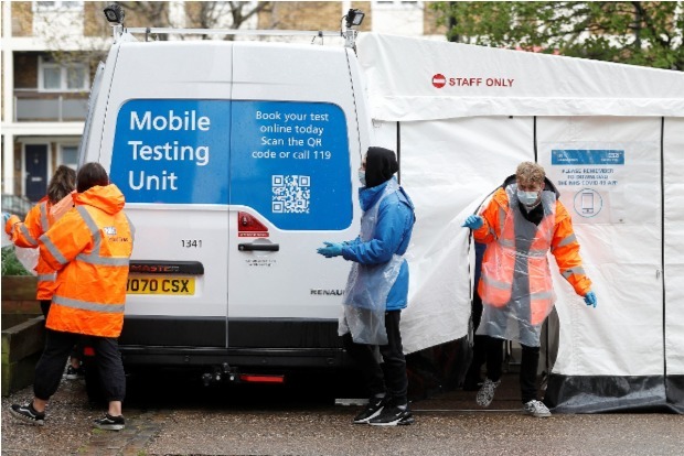 Britain records 24,885 new COVID-19 cases, 18 deaths