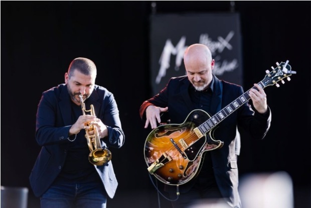 Swiss Alps, sailboats are magic decor for Ibrahim Maalouf at Montreux Jazz Festival