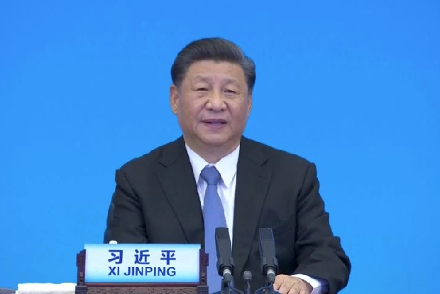Chinas Xi takes dig at U.S. in speech to political parties around world
