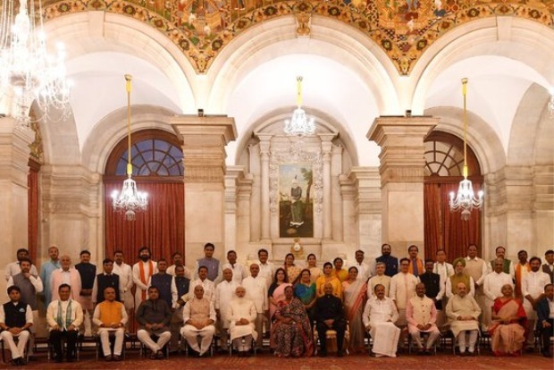 PM Modi carries out major overhaul of Cabinet: Sonowal, Scindia brought in, 12 ministers exit