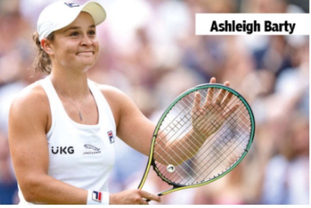 Barty, Pliskova reach their 1st Wimbledon final Barty, Pliskova reach their 1st Wimbledon final