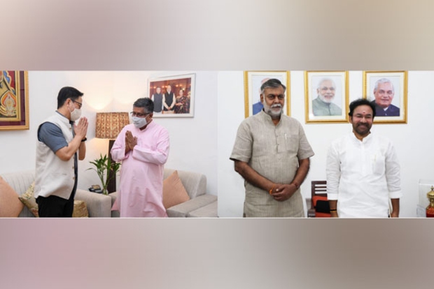 Following PM Modis advice to seek guidance, relevant experience, newly-inducted Ministers meet their predecessors