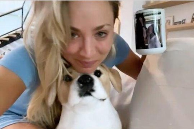 Kaley Cuoco has stuffed replica of her late dog
