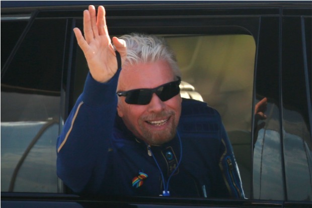 Billionaire Richard Branson flying own rocket to space Billionaire Richard Branson flying own rocket to space