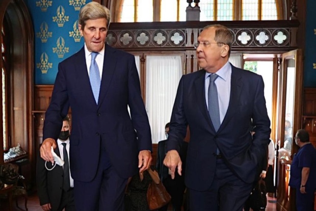 Lavrov meets John Kerry in Moscow