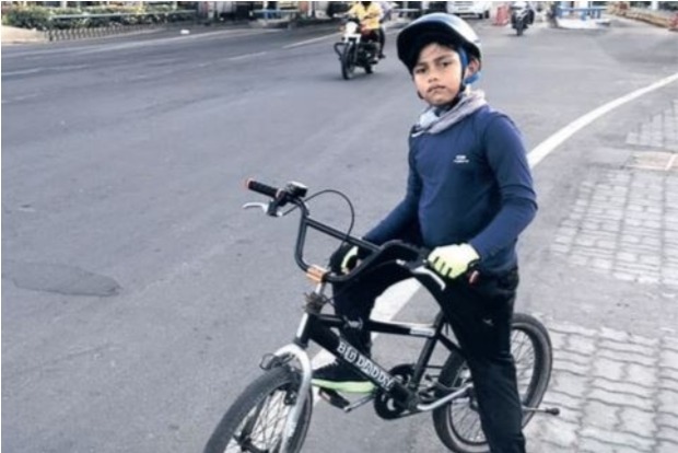 6-year-old cycles his way to record, covers 108 km in 5 hrs