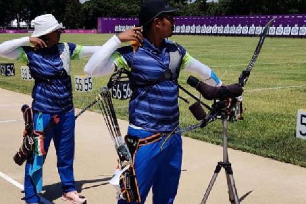 Archers Deepika, Atanu Das have first training session in Tokyo Archers Deepika, Atanu Das have first training session in Tokyo