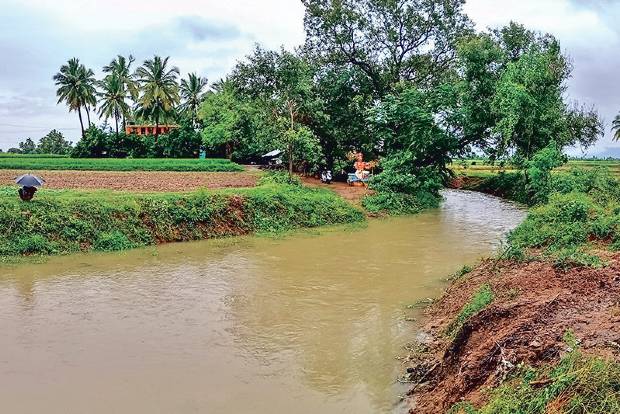 Man builds temple in tank as officials fail on follow-up action