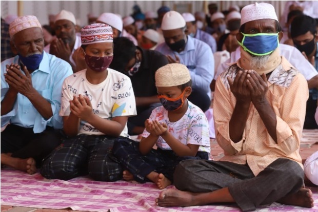 WATCH: Prayers being offered at the Triplicane Big Mosque on Bakrid