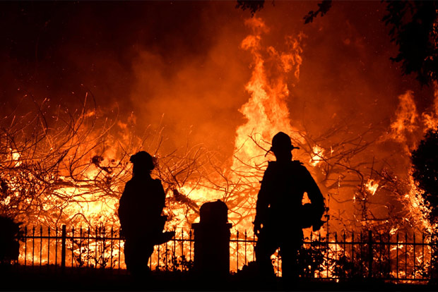 Massive wildfires in US West bring haze to East Coast