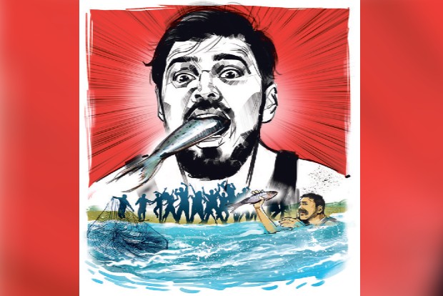 Trying for bigger catch, man chokes over fish at fest Trying for bigger catch, man chokes over fish at fest