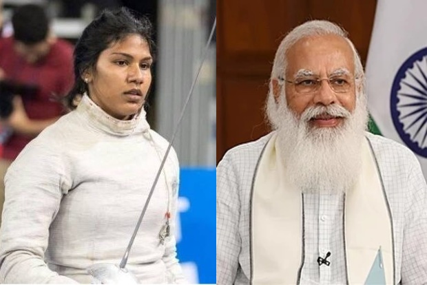 You gave your best and this is all that counts: PM to fencer after her loss at Olympics