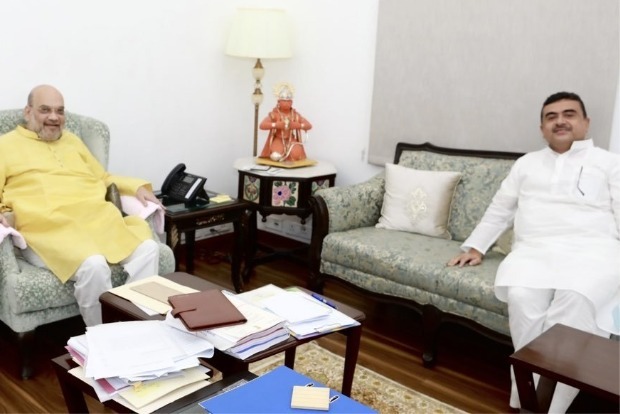 Suvendu Adhikari meets HM Amit Shah