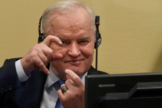 Genocide conviction upheld against former Bosnian Serb military chief Mladic