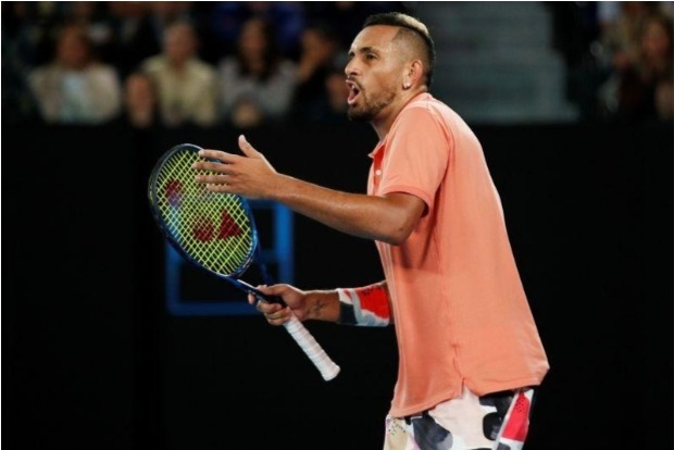 Kyrgios pulls out of Wimbledon build-up event due to neck pain