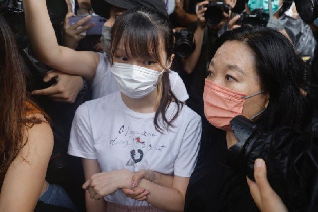 Hong Kong democracy activist Agnes Chow released from prison