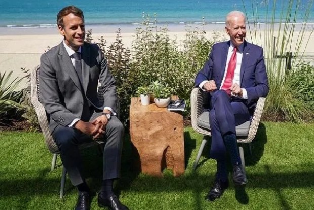 Washington, Paris on same page: Biden tells Macron