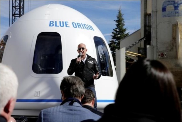 Blue Origin auctions first ride on space tourism rocket for 28mn USD