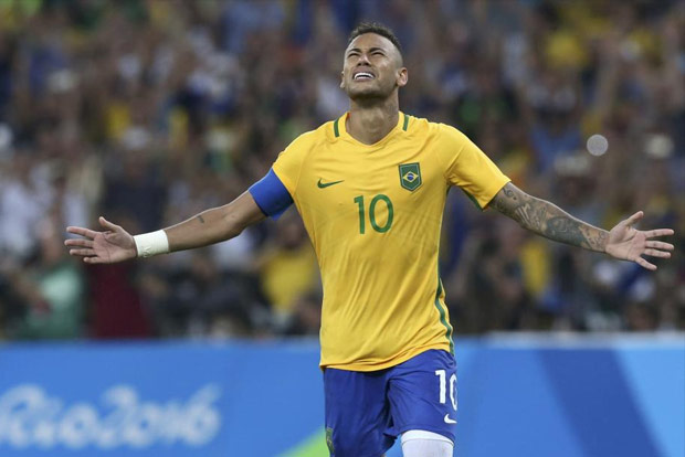 Emotional Neymar counts down to Pelés record for Brazil