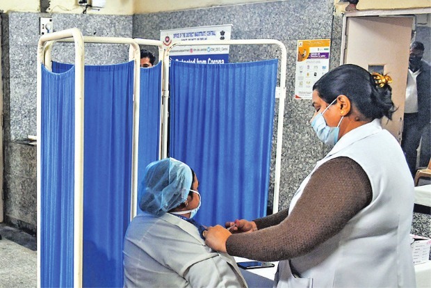 Studies among HCWs show after Covid vaccination chances of hospitalisation reduce by 75-80 pc: Govt