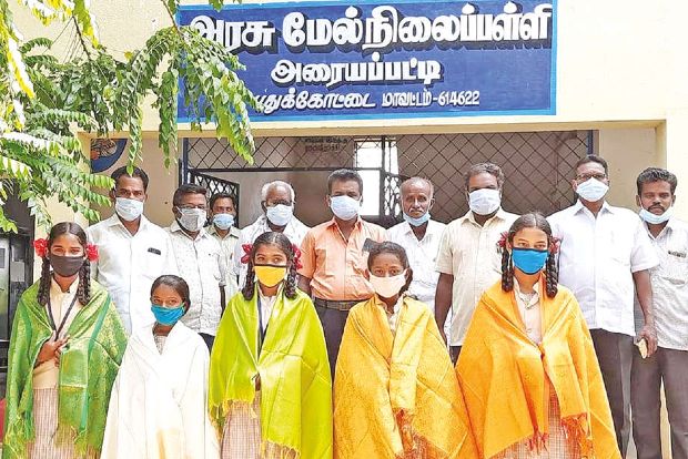 5 government school students from Pudukkottai district selected for national scholarship 5 government school students from Pudukkottai district selected for national scholarship