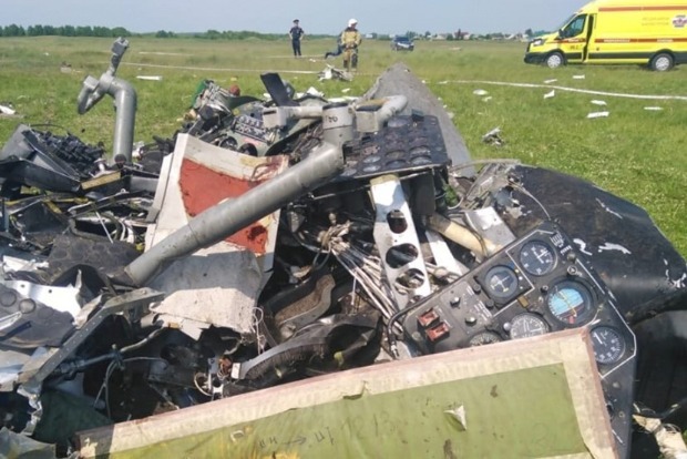 Four killed, four badly injured in plane crash in Siberia