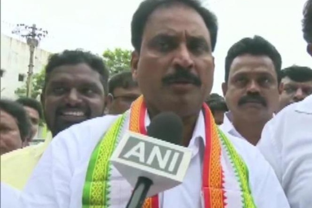 Tension in Pondy BJP office as MLA John Kumar’s supporters stage protest