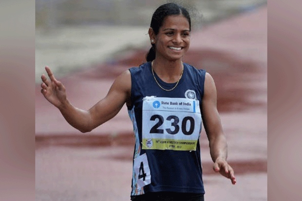 Dutee Chand scripts new national record but misses Olympic qualification mark by a whisker