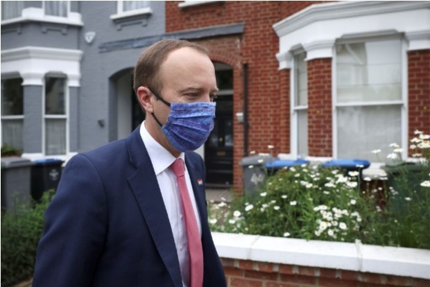 UK health minister sorry for breaching COVID guidelines, PM says matter closed