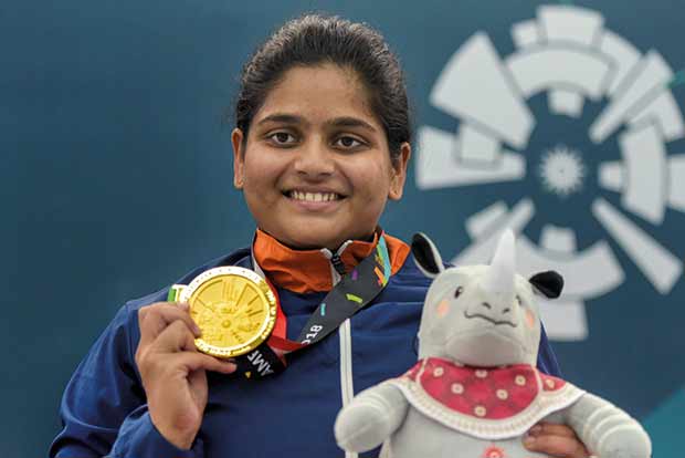 Rahi wins gold in 25m pistol event at World Cup