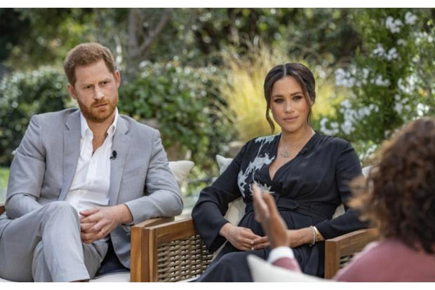 Meghan tears into royal family in Oprah interview Meghan tears into royal family in Oprah interview