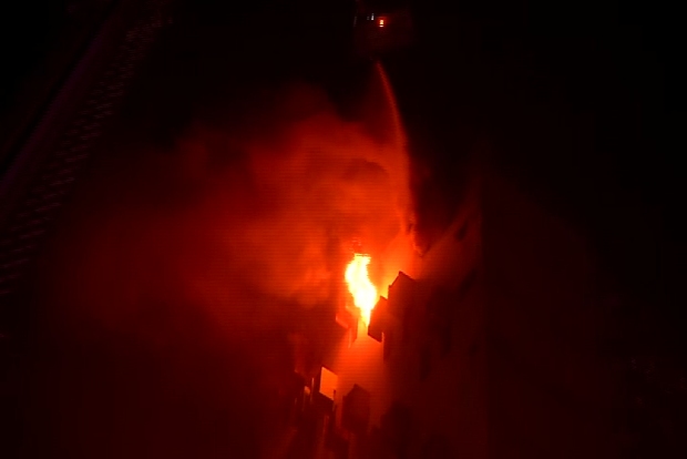 7 killed in Railway building fire in Kolkata