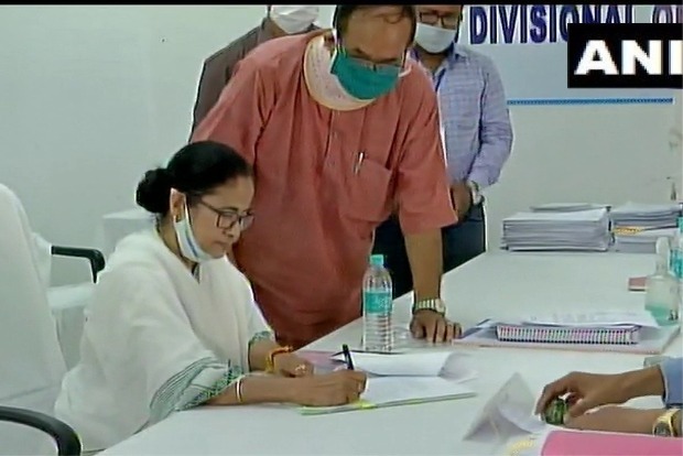 Mamata Files Nomination From Nandigram Assembly Seat