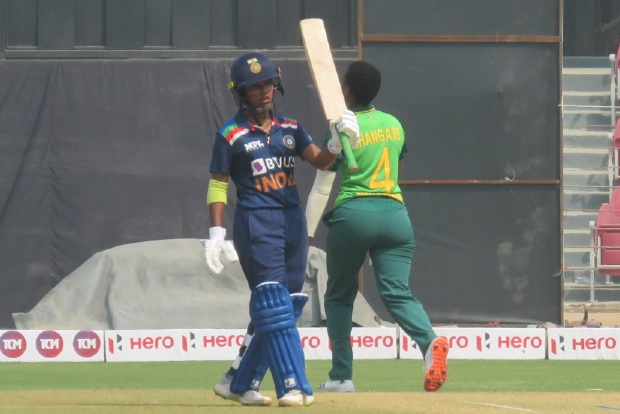 Punam Raut hits successive fifty as India post 248/5 in 3rd womens ODI against SA