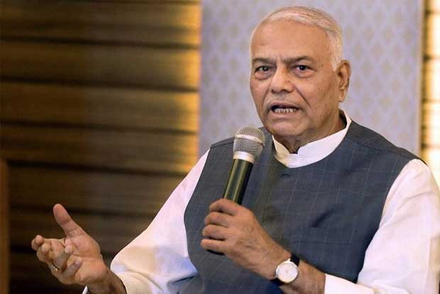 Former union minister Yashwant Sinha joins TMC, says democracy is in peril