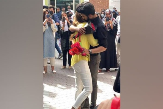 Pakistani university expels two students for hugging on campus